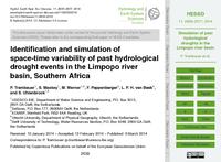 Identification and simulation of space-time variability of past hydrological drought events in the Limpopo river basin, Southern Africa