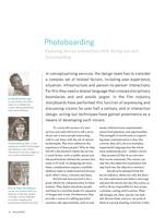 Photoboarding: Exploring service interactions with acting-out and storyboarding