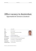 Office vacancy in Amsterdam: Opportunities for investors in Southeast