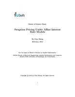 Swaption Pricing Under Affine Interest Rate Models