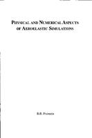 Physical and numerical aspects of aeroelastic simulations