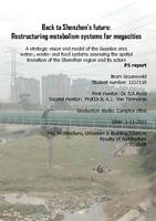 Back to Shenzhen's future: Restructuring metabolism systems for megacities