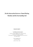 On the Interaction between a Tunnel Boring Machine and the Surrounding Soil
