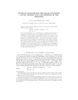 Invariant measures for the linear stochastic Cauchy problem and R-boundedness of the resolvent