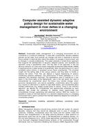 Computer assisted dynamic adaptive policy design for sustainable water management in river deltas in a changing environment