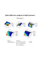 Finite difference analysis of shell structures