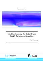 Machine Learning for Data-Driven RANS Turbulence Modelling
