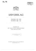 IJsverslag: Winter 1947-1948 en 1948-1949