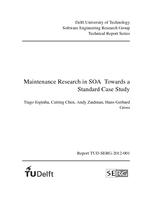 Maintenance Research in SOA Towards a Standard Case Study
