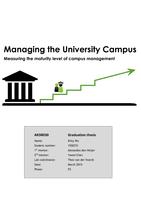 Managing the university campus: Towards a maturity model for campus management
