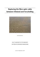 Replacing the fibre optic cable between Vlieland and Terschelling