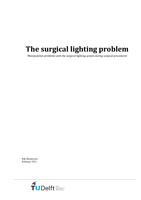 The surgical lighting problem: ‘Manipulation problems with the surgical lighting system during surgical procedures’