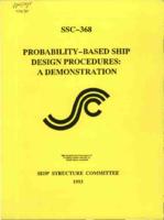 Probability-based ship design procedures: A demonstration, Mansour, A. 1993