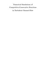 Numerical Simulations of Competitive-Consecutive Reactions in Turbulent Channel Flow