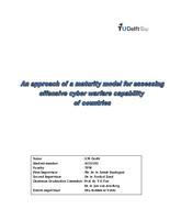 An approach of a maturity model for assessing offensive cyber warfare capability of countries
