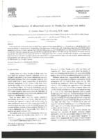 Characteristics of abnormal waves in North Sea storm sea states